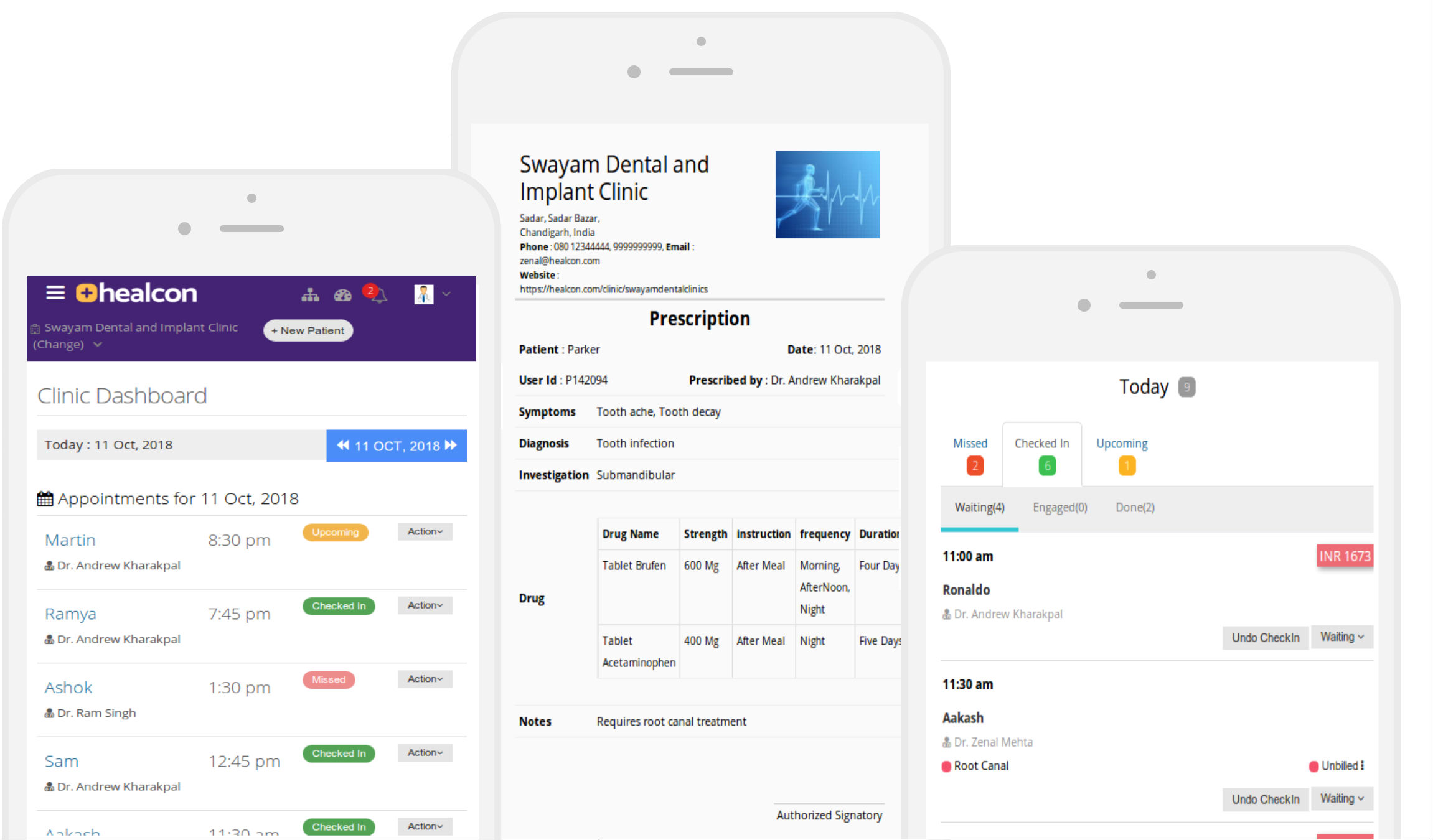 Multi-Channel Sharing — SMS, WhatsApp, Email, Print